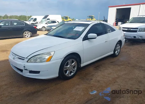 2007 Honda Accord 2.4 Ex из США, поврежденный, VIN 1HGCM727X7A012330